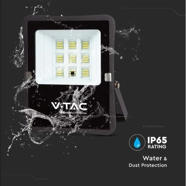 LED kültéri napelemes reflektor LED/6W/3,2V 6400K IP65