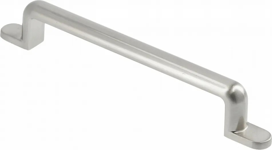 Bútorfogantyú Gtv Otto, C=160mm, L=198mm, szálcsiszolt acél UZ-OTTO-160-06