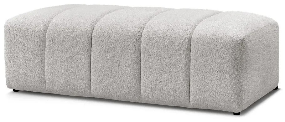 Világosszürke buklé lábtartó Annecy – Bobochic Paris