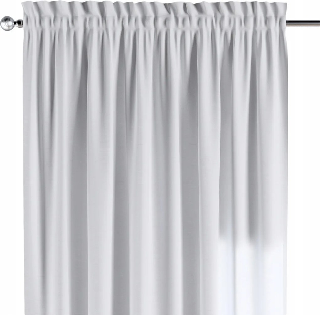 Dekoria Csatornafüggöny frufruval 1 db 130x260cm fehér