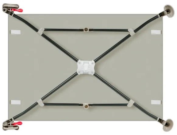 Lionelo - LAURA utazóágy, homokbézs