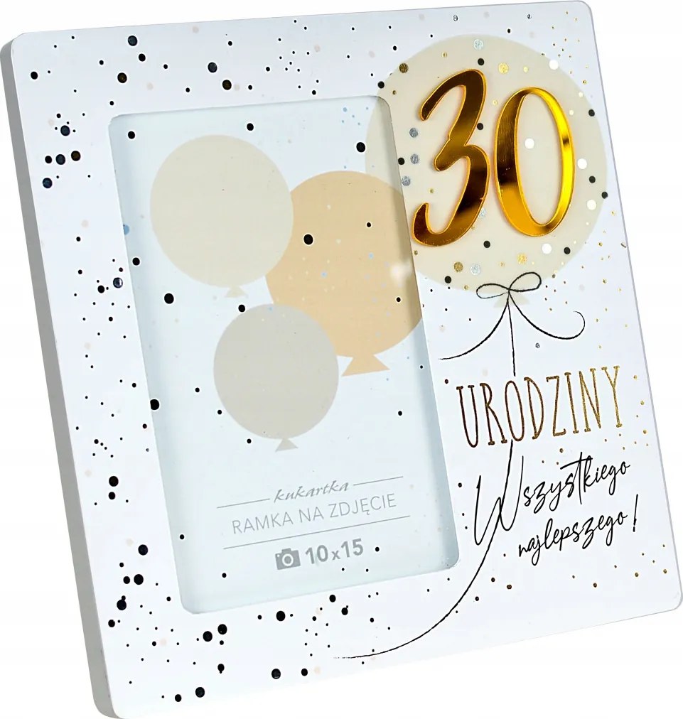 Képkeret 30. Születésnap Boldog Születésnapot