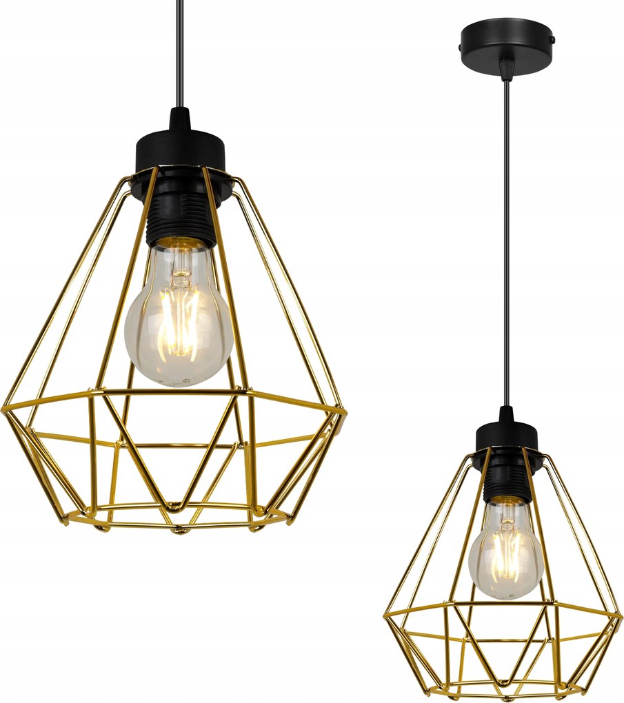 Mennyezeti Lámpa Lógó Csillár Szimpla Elegáns Fém Lámpabúra