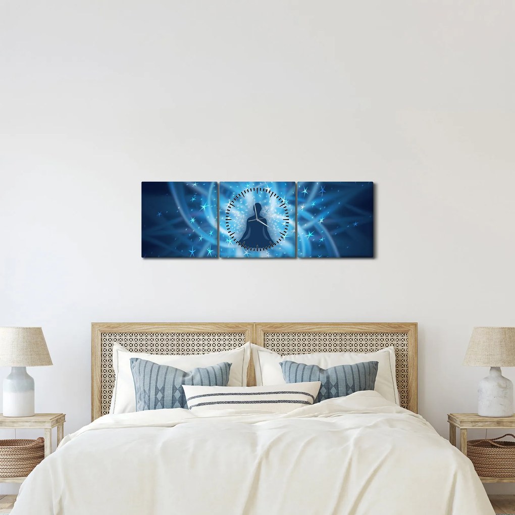 Kép - Szellemi energia (órával) (90x30 cm)
