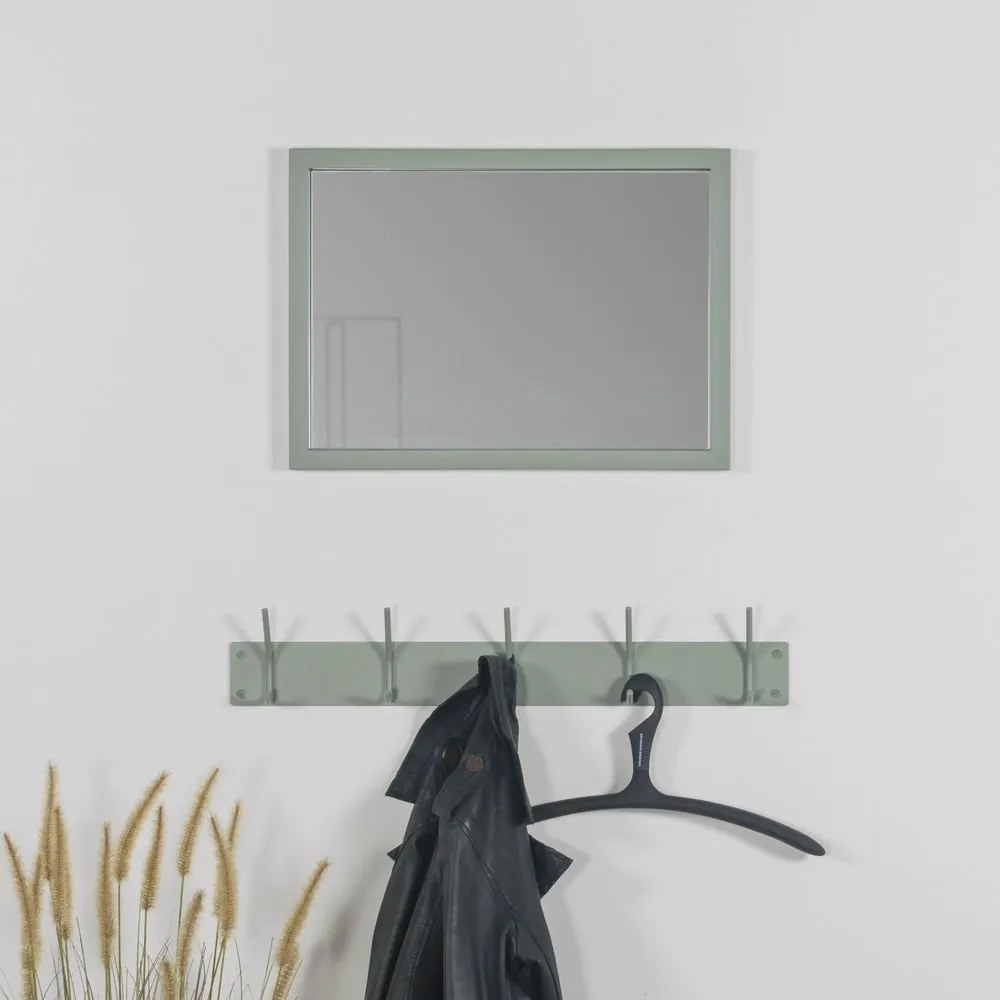 Szürkészöld fém fali fogas 70 cm Fusion – Spinder Design