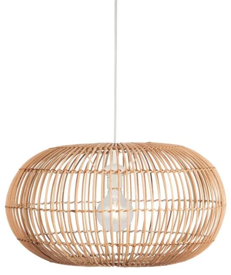 Searchlight 7401CW - Csillár zsinóron BALI 1xE27/60W/230V átm. 48 cm rattan