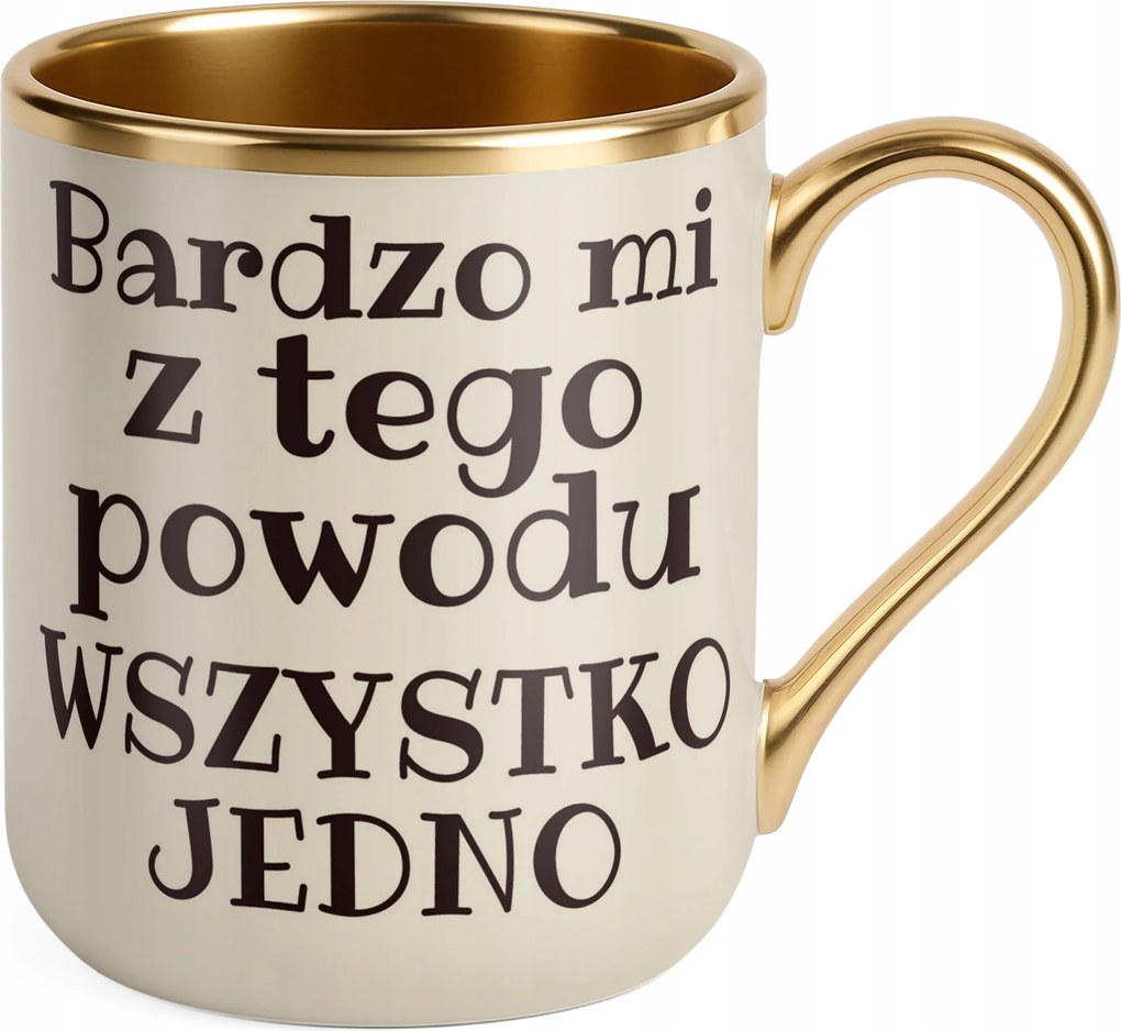 Prémium Bögre Arany Ekrü Nagyon Nekem Ezért Ajándék