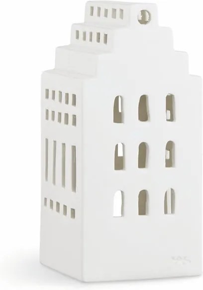 Urbania Lighthouse Manor fehér kerámia gyertyatartó - Kähler Design
