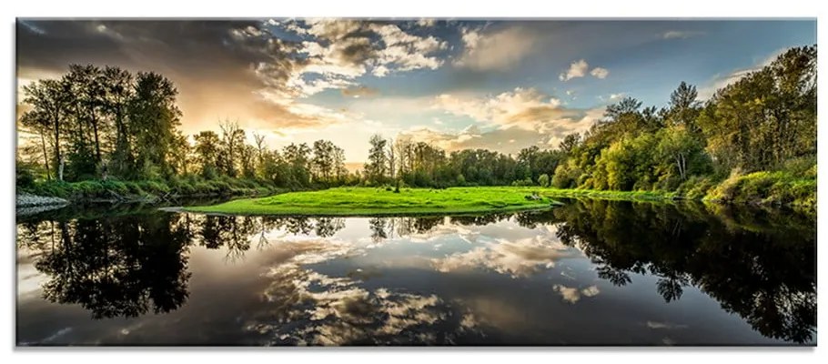 Glasspik Nature fali kép, 50 x 125 cm - Styler