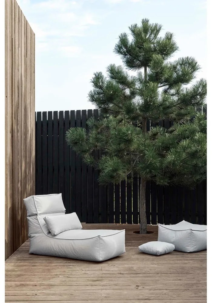 Cloud világosszürke kerti nyugágy - Blomus