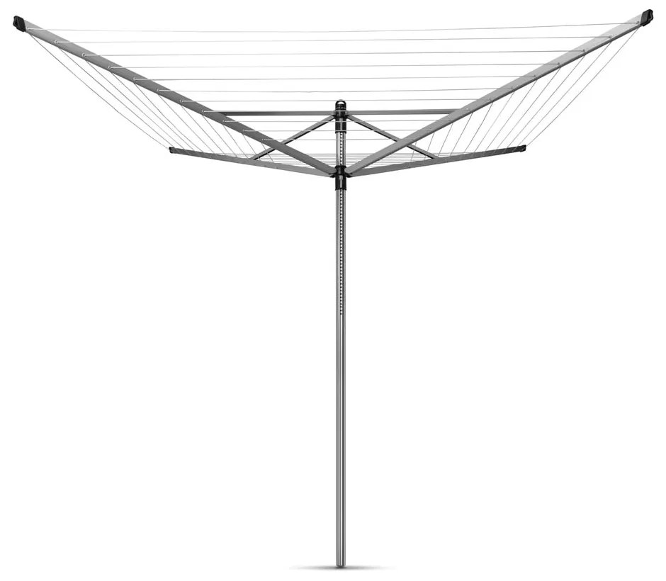 Ezüstszínű kerti ruhaszárító 60 m Lift-O-Matic – Brabantia