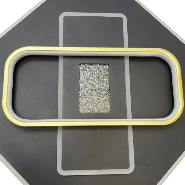 LED Dimmelhető mennyezeti lámpa LED/90W/230V fekete + távirányítás