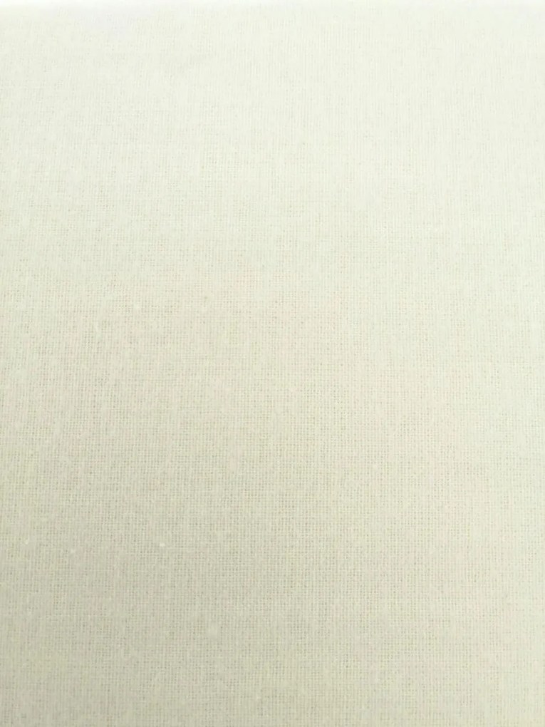 Flanel lepedő 160x200 Fan krémszínű