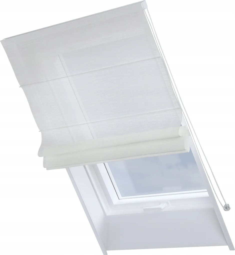 Kész redőny Rimini tetőtéri ablakra 50x60cm fehér