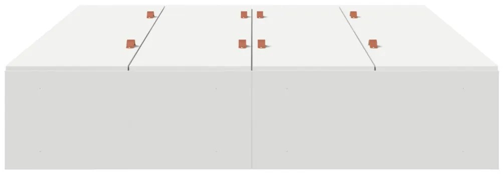 Ágykeret Fehér MDF Standard kétszemélyes Tárolóágy