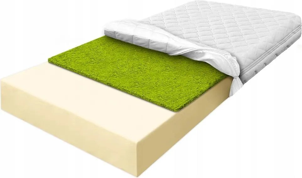 Habszivacs matrac 80x170 tengeri fű 17cm