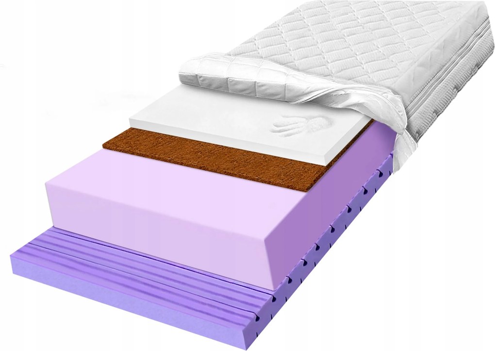 A 150x160 habszivacs matrac javítja az anti-cellulit keringést H3 H4 25cm