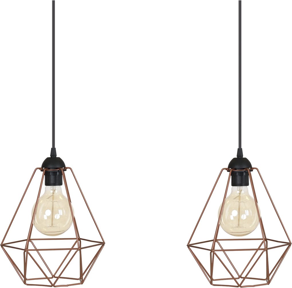 Mennyezeti Lámpa Lógó Csillár Loft Retro Edison Réz Modern