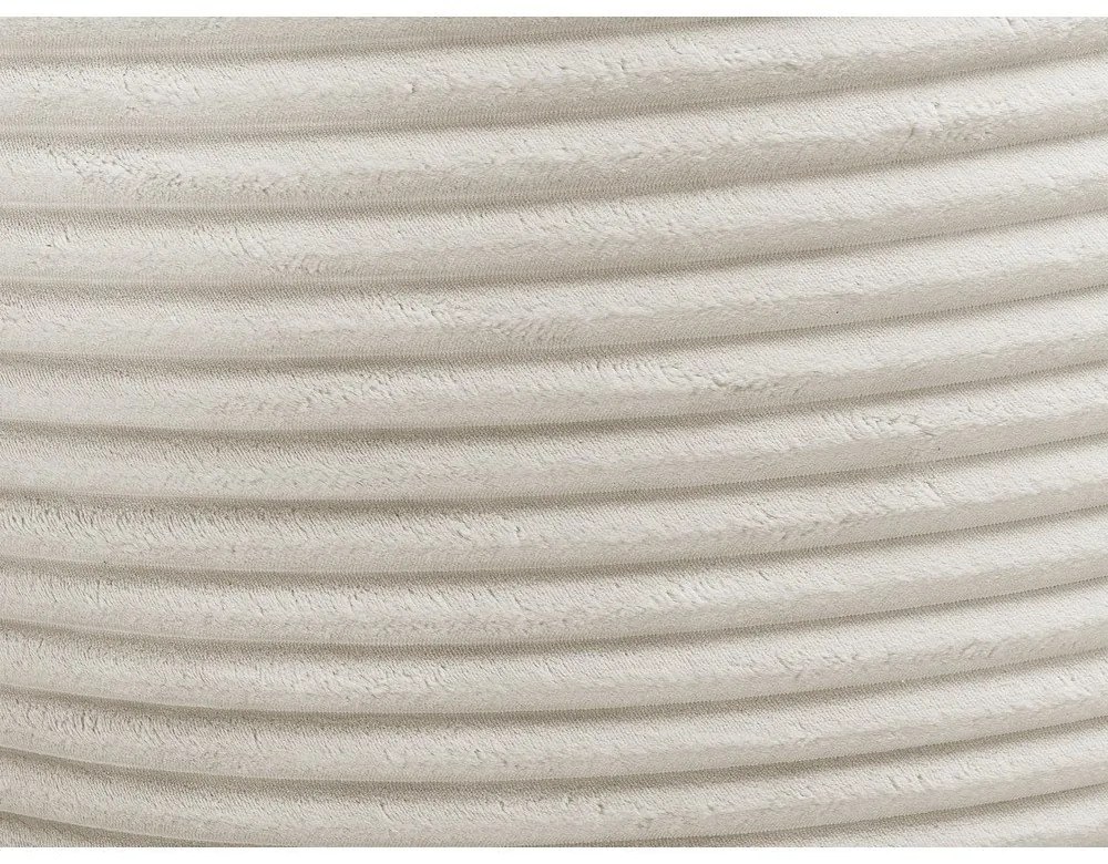 Bézs kordbársony babzsákfotel Socrate – Bobochic Paris