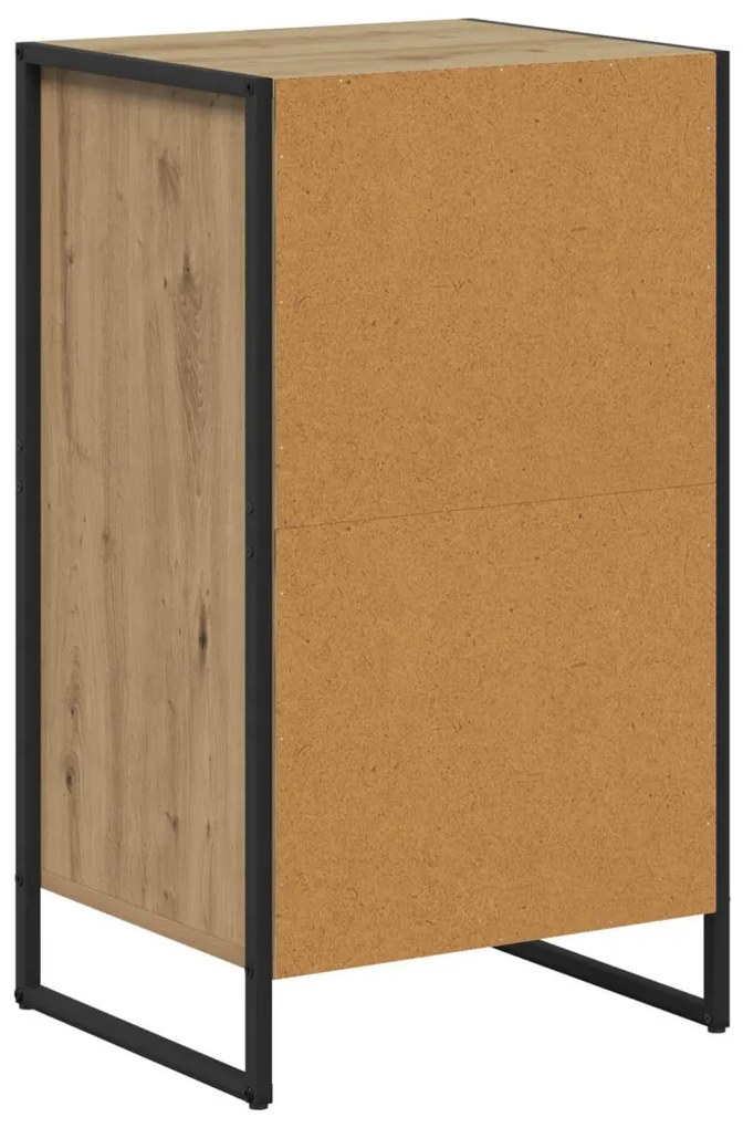 Széf fiókkal Művészi tölgy 42 x 36 x 75.5 cm Faanyag