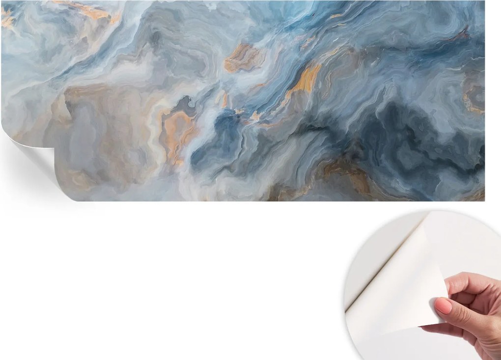 Design fali fotótapéta öntapadós színes absztraktok 250x104