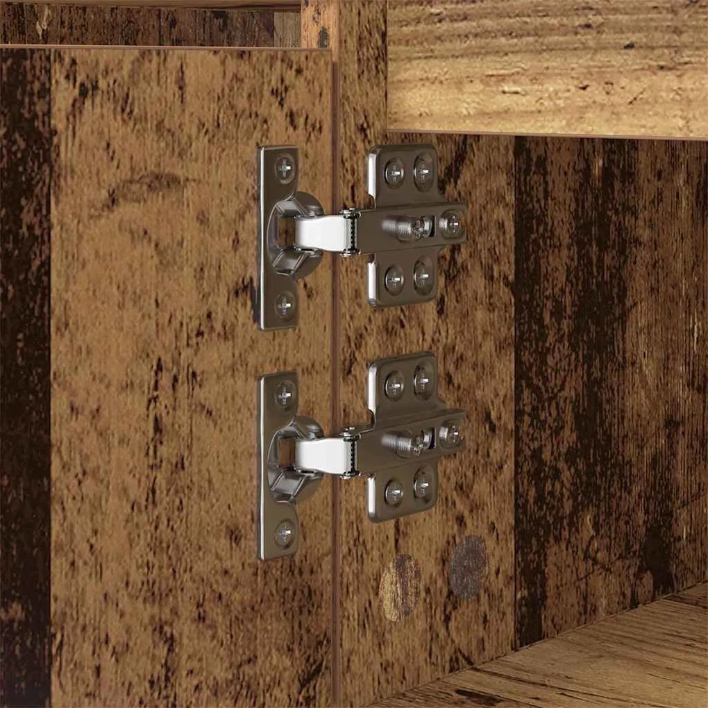 vidaXL Dohányzóasztal Öreg fa 104 x 60 x 35 cm Faanyag