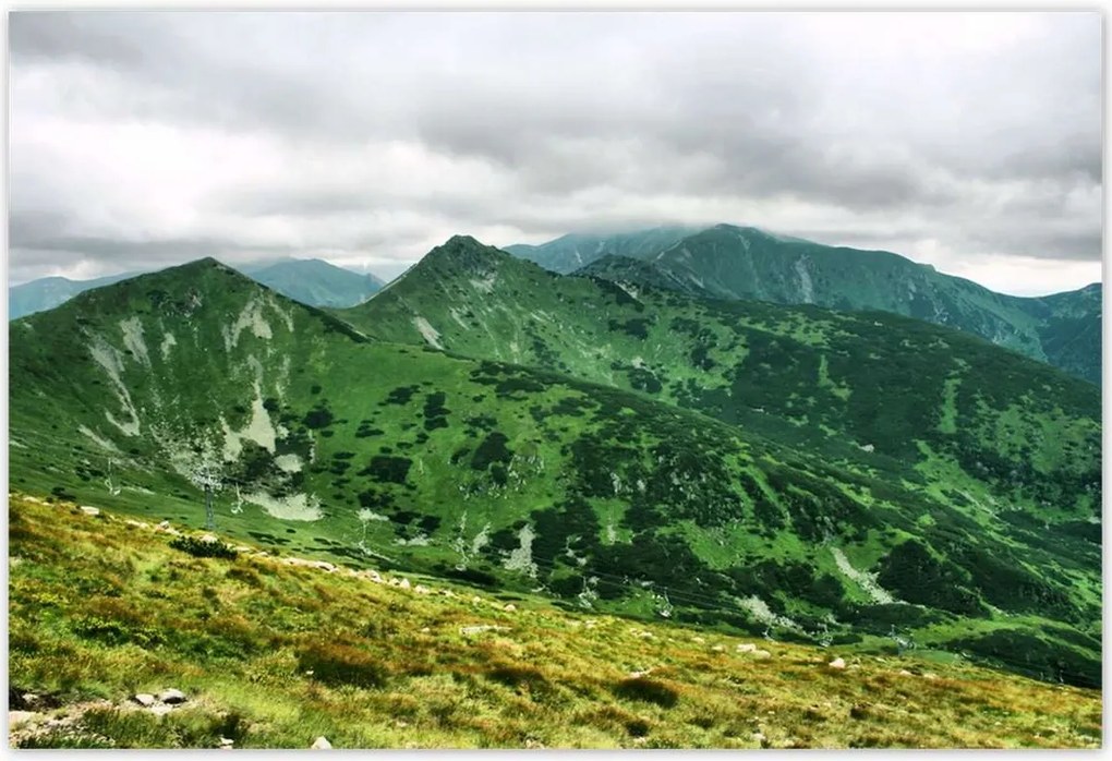 Poszterek 155x105 Tátra Lengyel hegyek Kilátás