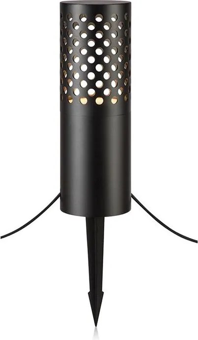 MARKSLÖJD 108175 GARDEN24 Modern Kültéri Állólámpa Fekete LED IP44
