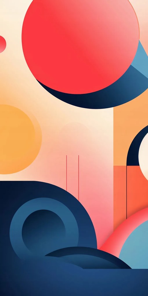 Poszter 50x100cm Geometrikus álmok