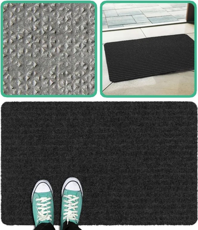 Lábtörlő Bejárati Szőnyeg Ajtó Alá Kültéri Padlóra 50x70