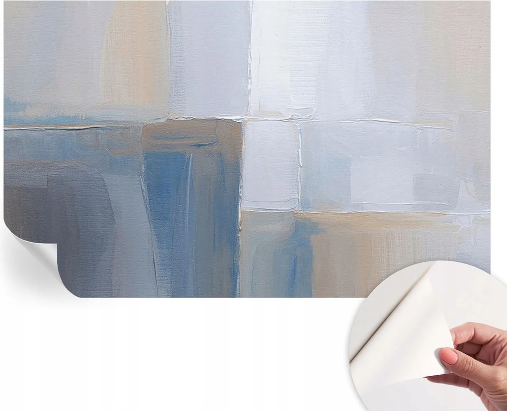 Öntapadós tapéta Fali furnér 3D hatás Harmonikus absztrakt 416x254