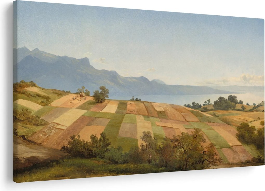 Kép - Alexandre Calame, Swiss Landscape, reprodukciók (90x60 cm)