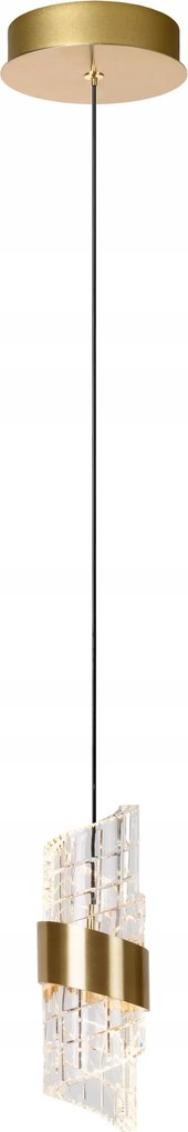 LED-es spot lámpa glamour arany asztal fölé bár sziget 2700K Lucide