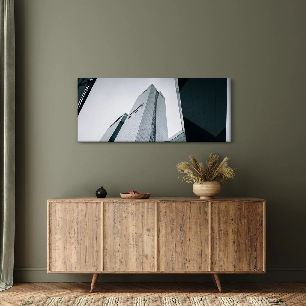 Kép - Felhőkarcoló (120x50 cm)