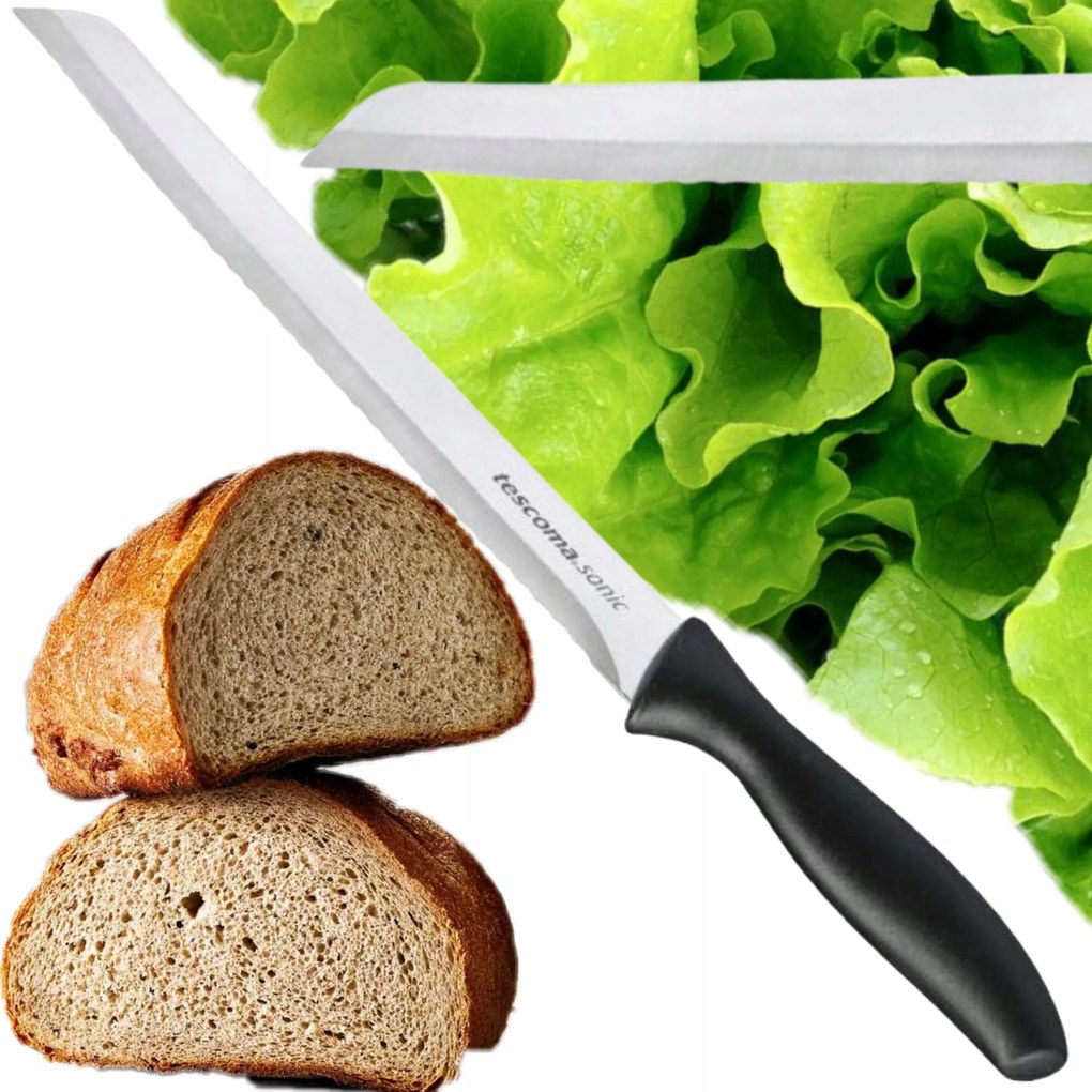 Kenyérszeletelő Kés Univerzális Konyhai Kés Tescoma Sonic