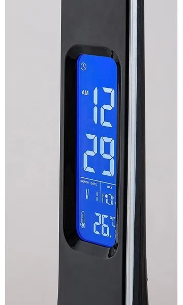 Rabalux 74041 - AMATO LED asztali lámpa, 7W, 5V, 4000K, fekete, dimmelhető