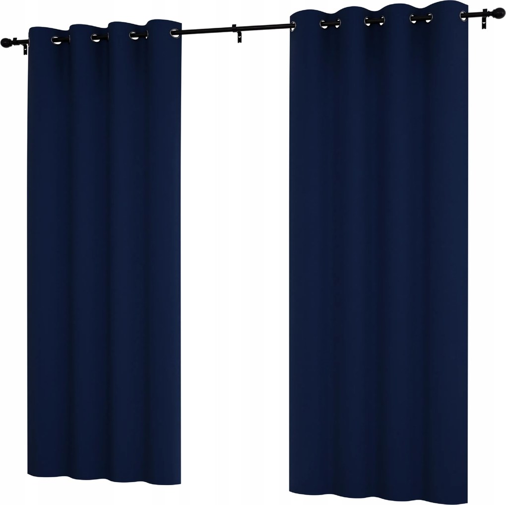 Kész függöny, matt, 145x220 cm, karikás, sima, fényáteresztő