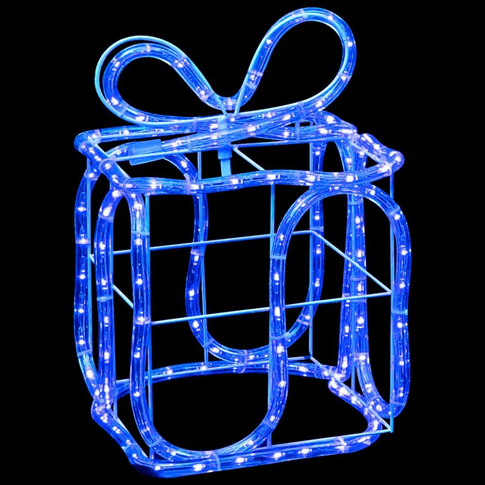 bel- és kültéri karácsonyi díszdobozok 180 LED-del