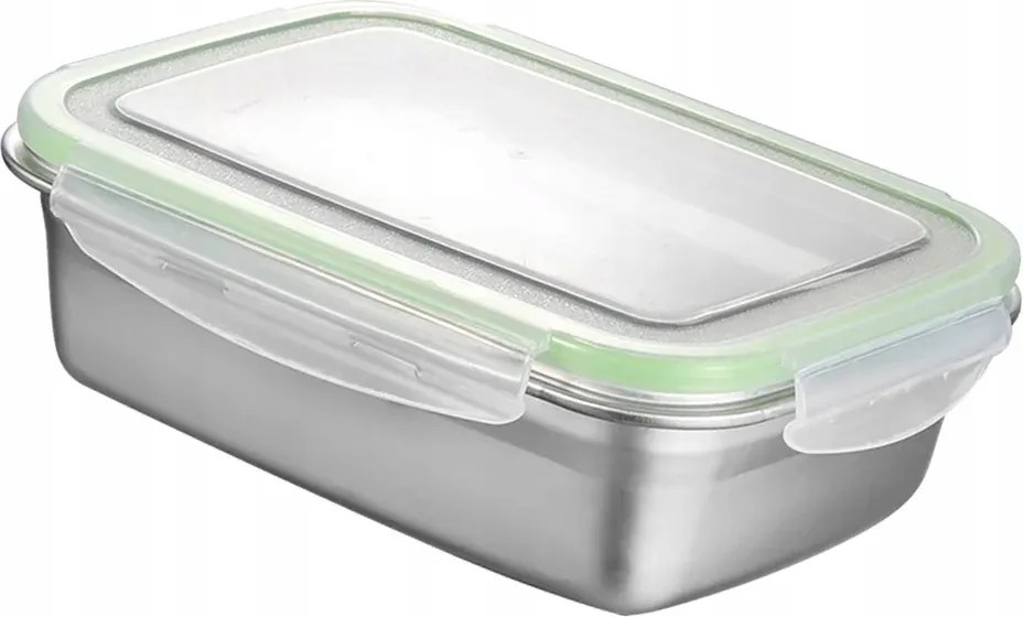 Hőszigetelt Rozsdamentes Acél Uzsonnás Doboz Fedéllel Utazáshoz Póni