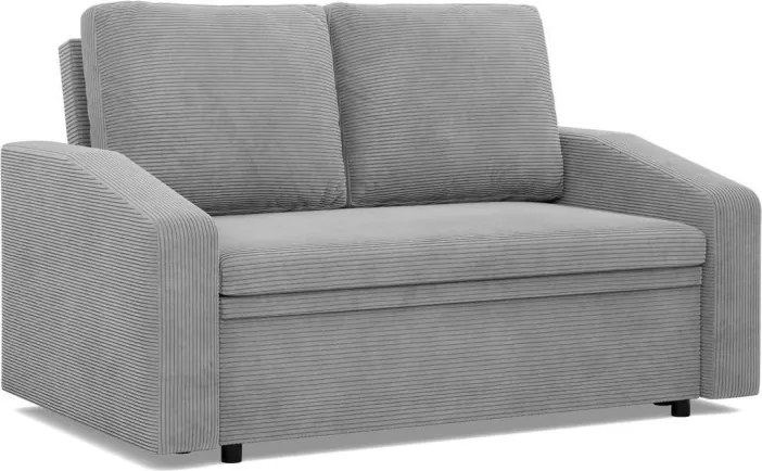 Zeus kanapé, kordbársony, hab töltet, döntött kartámasz, szürke