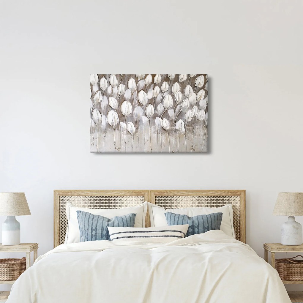 Kép - Strukturált tulipánok (90x60 cm)