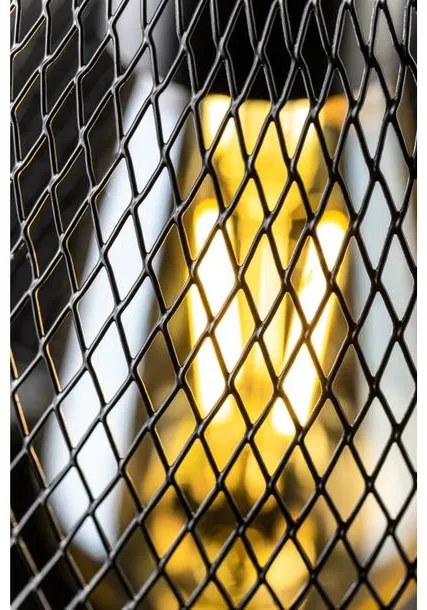 Lámpa Mennyezeti lámpatest XALIS 2,7320,AC220-240V,50/60Hz,1*E27,IP20,átmérő 30CM,egyes, fekete