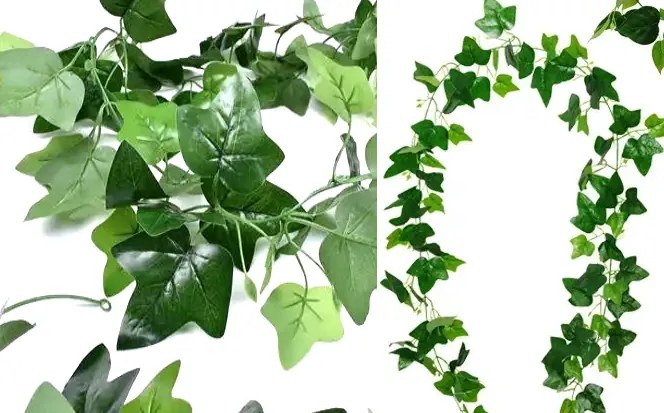 Mesterséges Borostyán Prémium Kúszónövény Szőlő 200cm