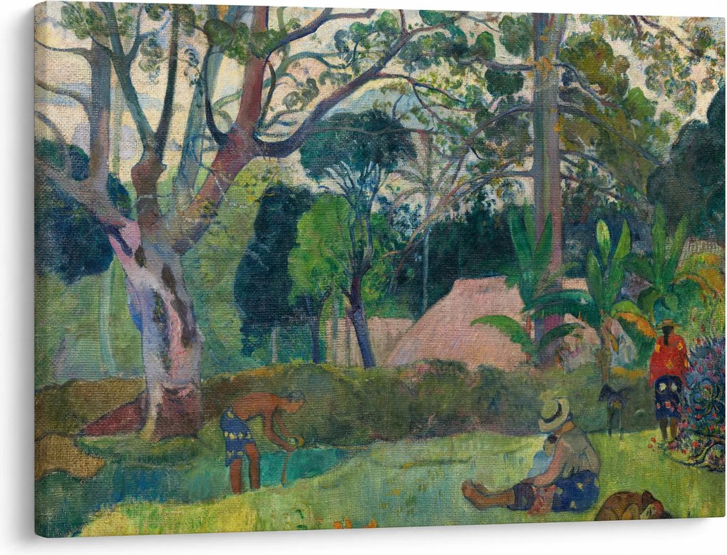 Kép - Paul Gauguin, Te raau rahi (The Big Tree), reprodukciók (70x50 cm)