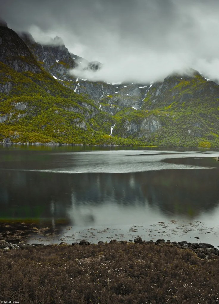 Poszter 20,5x28,4cm Norvég fjord 4, Assaf Frank