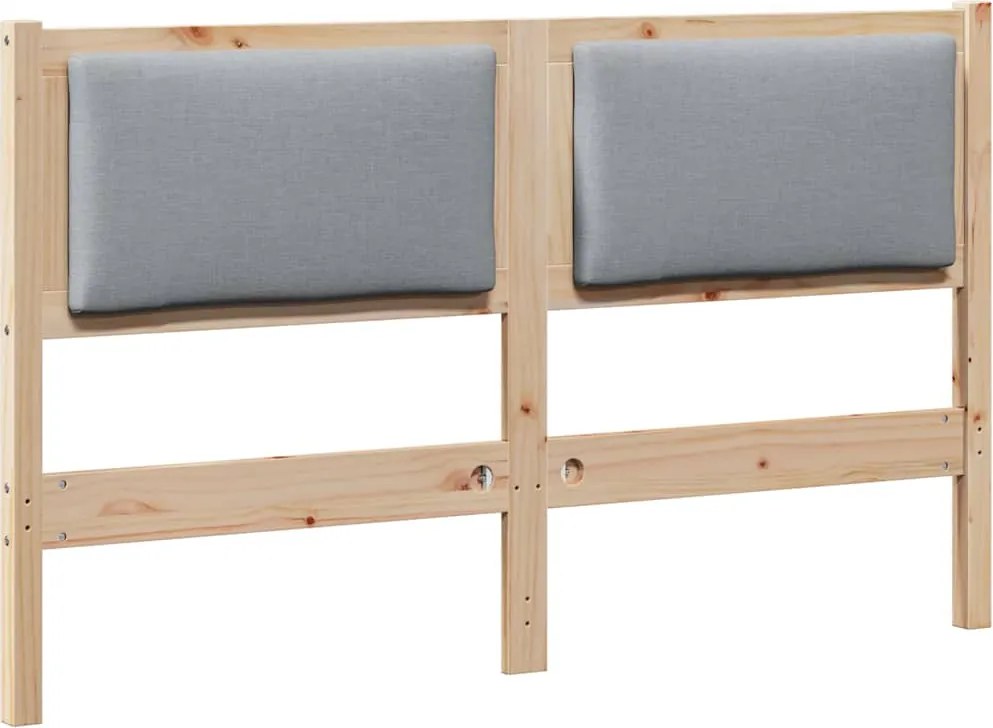 vidaXL Fejtámla Egyéb Barna 150 cm Tömör fenyőfa