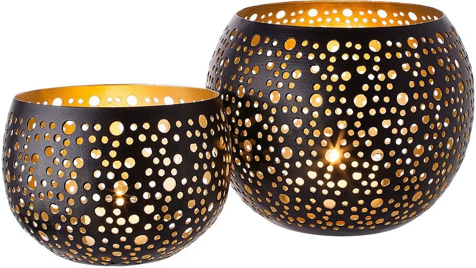 LUMINOUS mécsestartó, gömbölyű Ø 16 cm