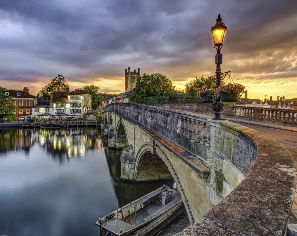 Poszter 76x60,5cm Híd a Temze felett, Assaf Frank