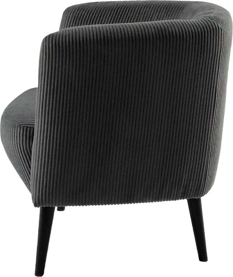 Fotel, szürke/fekete, ALIEN