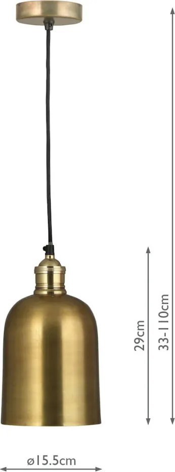 DAR LIGHTING ROD0175 RODRIGO Egyágú Függesztett Lámpa IP20